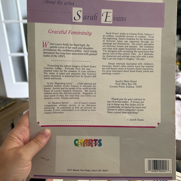 5/$25 Victorian Lady Cross Stitch Kit GRACIOUS LADIES 👗 - Picture 8 of 8